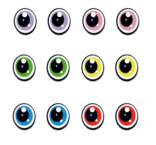 3 Pack of Felt Eyes for Amigurumi