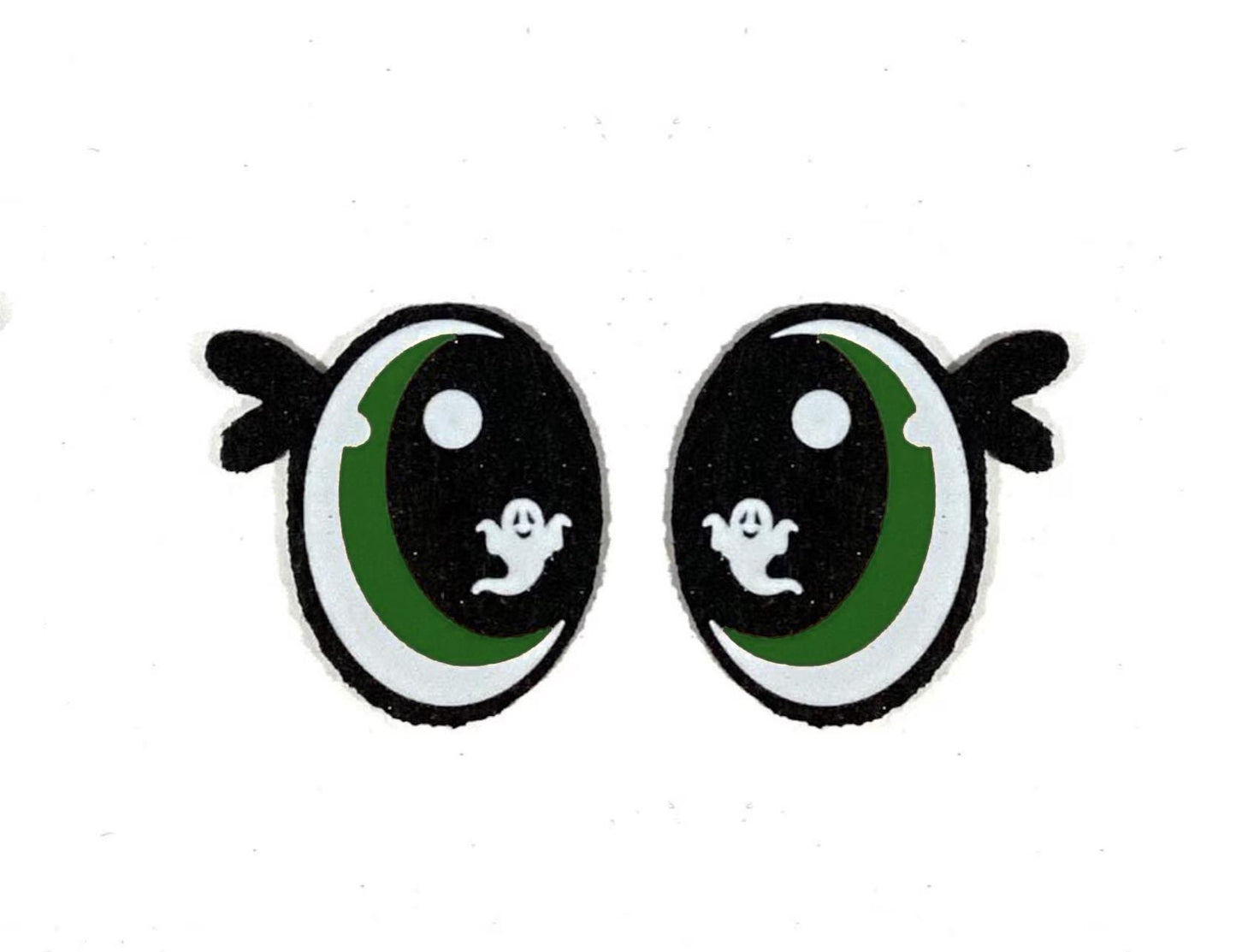 3 Pack of Halloween Felt Eyes for Amigurumi, Ghost Eyes, Multicolor, Multiple Sizes Available