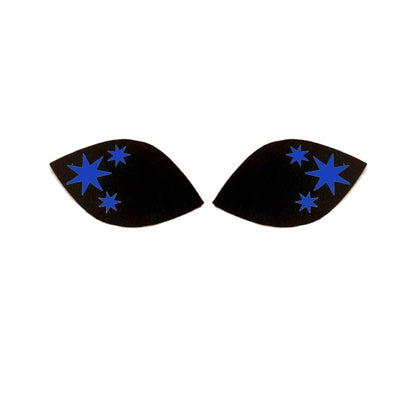 6 Pack of Alien Felt Eyes