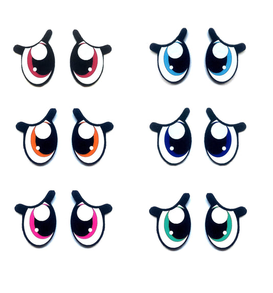 3 Pack of Felt Eyes For Amigurumi