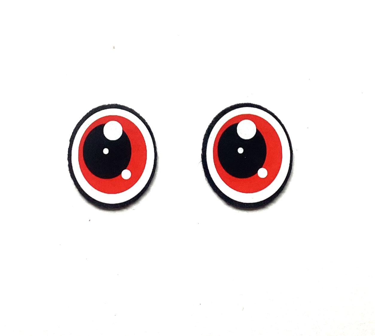6 Pack of Felt Eyes for Amigurumi