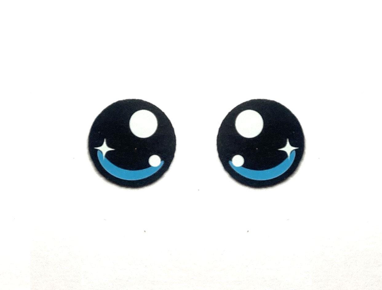 6 Pack of Felt Eyes for Amigurumi