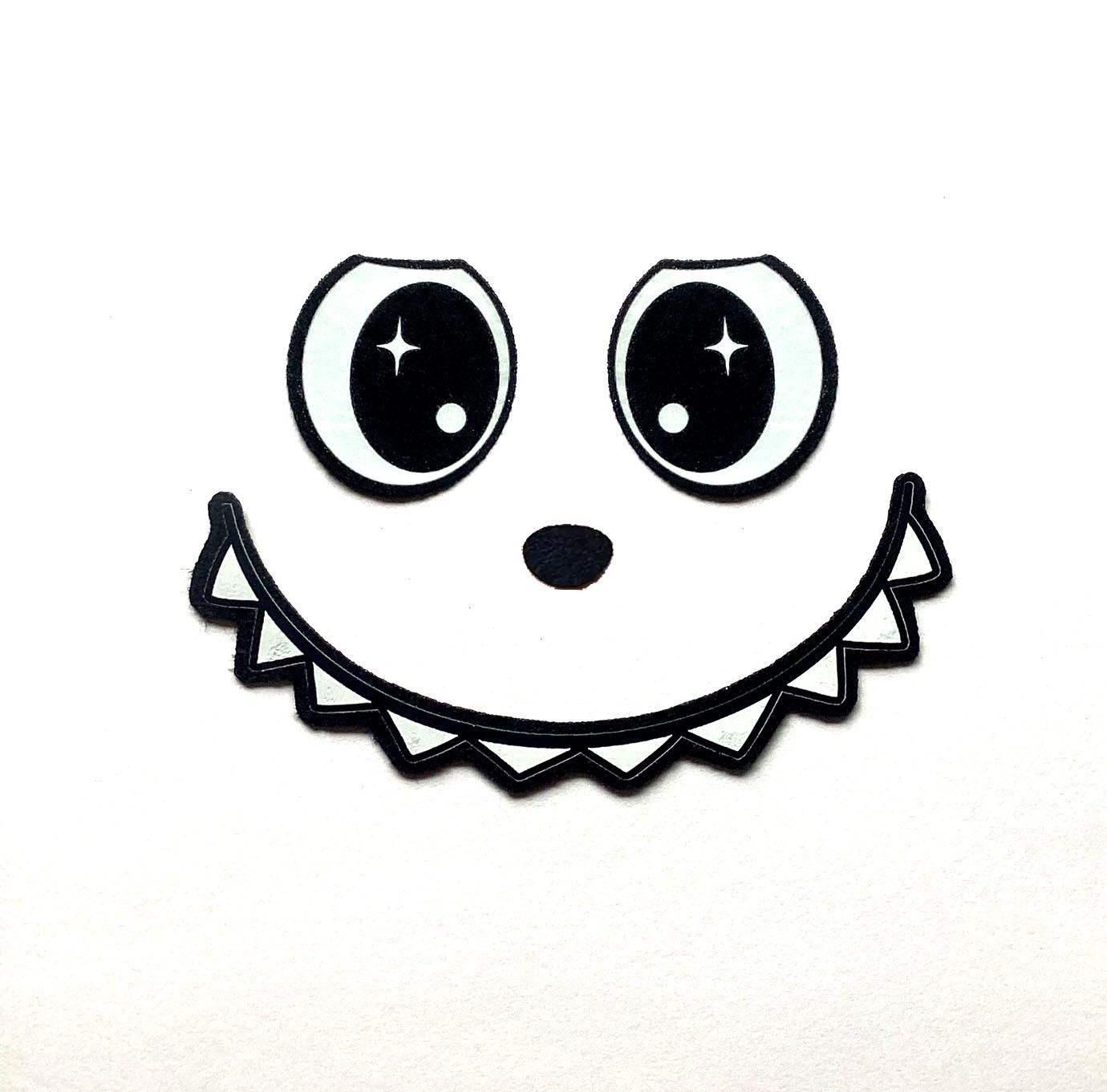 3 Pack Felt Faces for Amigurumi, Face Set, Monster, Eyes, Nose, Mouth, Cheeks, Face Set, Crochet, Knit, Plushie