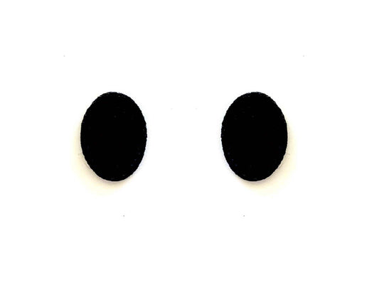 3 Pack of Oval Felt Eyes for Amigurumi