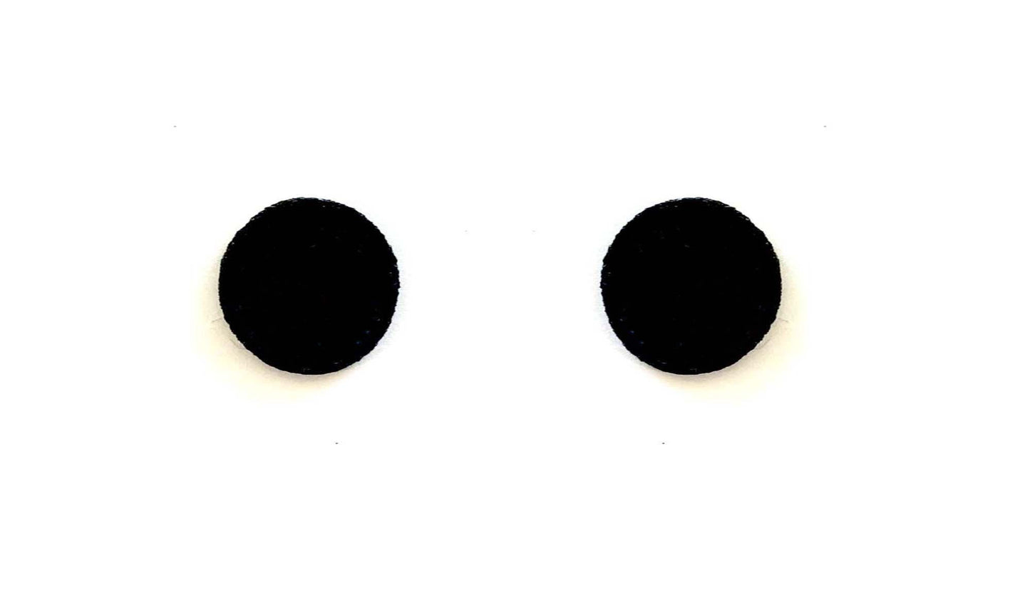 3 Pack of Round Felt Eyes for Amigurumi