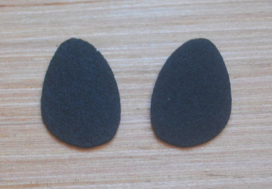 3 Pack of Ghost Halloween Skeleton Felt Eyes for Amigurumi, Halloween, Multiple Sizes Available