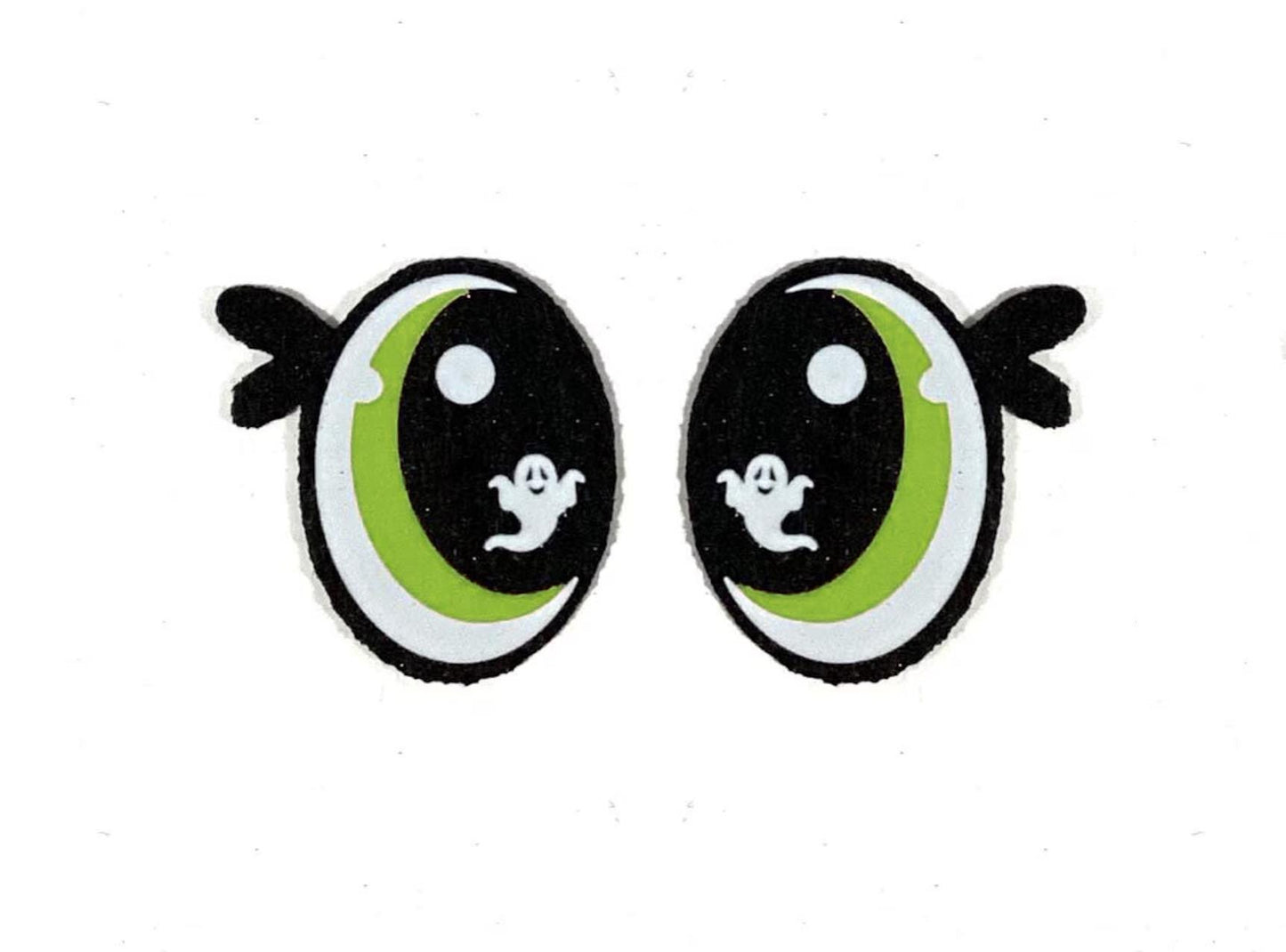3 Pack of Halloween Felt Eyes for Amigurumi, Ghost Eyes, Multicolor, Multiple Sizes Available