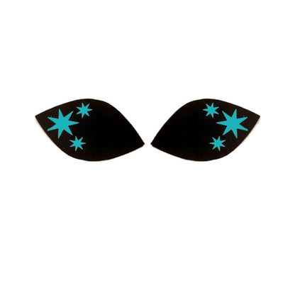 6 Pack of Alien Felt Eyes