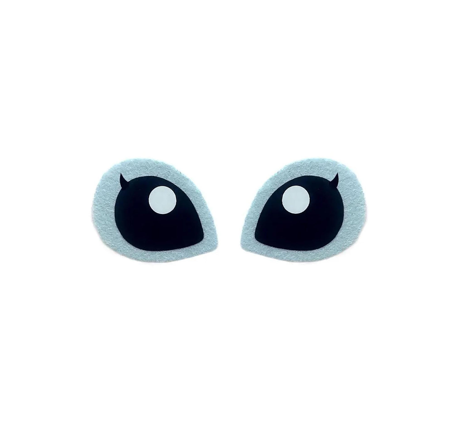 6 Pack of Alien Felt Eyes for Amigurumi, .75 to 2.5 inch , Crochet, Plushie Eyes, Hawaiian, Crafts and Dolls Multiple Sizes Available