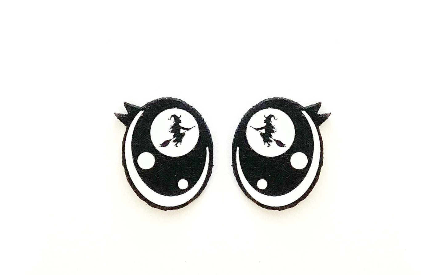6 Pack of Halloween Felt Eyes