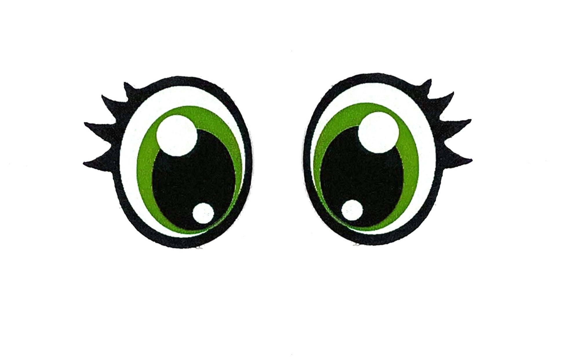6 Pack of Glitter Felt Eyes for Amigurumi: Crochet Plushie, Doll Eyes, Craft Supplies