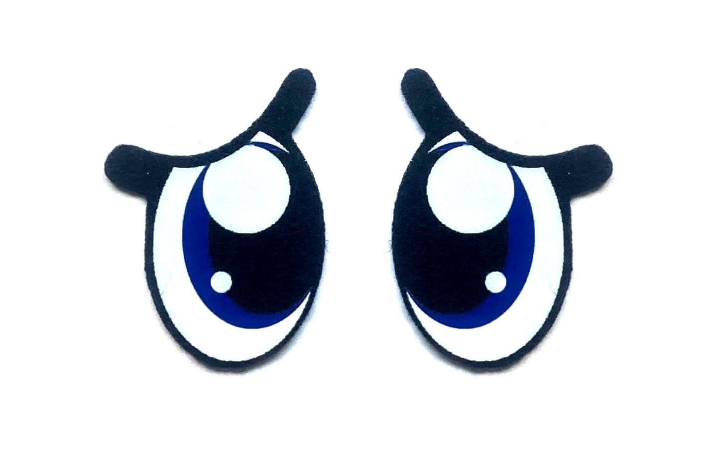 3 Pack of Pouty Felt Eyes for Amigurumi, Sad Eyes, Multiple Sizes Available