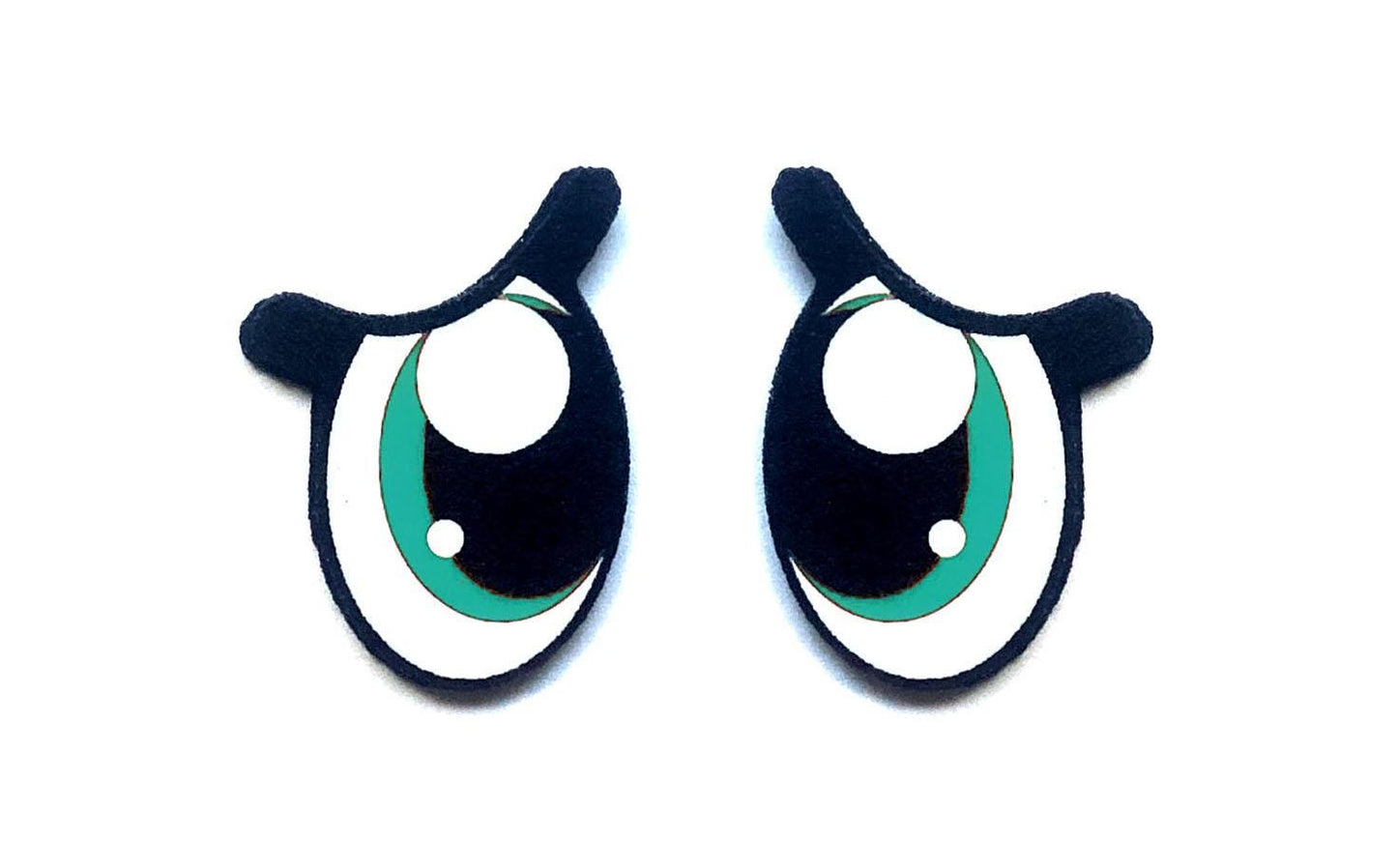 3 Pack of Pouty Felt Eyes for Amigurumi, Sad Eyes, Multiple Sizes Available