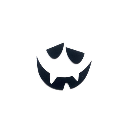 3 Pack Ghost Felt Faces