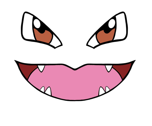 3 Pack of Felt Face Pack for Amigurumi, Eyes, Mouth, Cheeks, Multiple Sizes