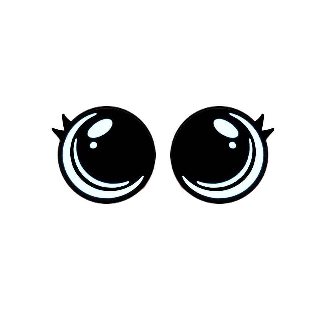 6 Pack of Round Kawaii Felt Eyes for Amigurumi Multiple Sizes Available