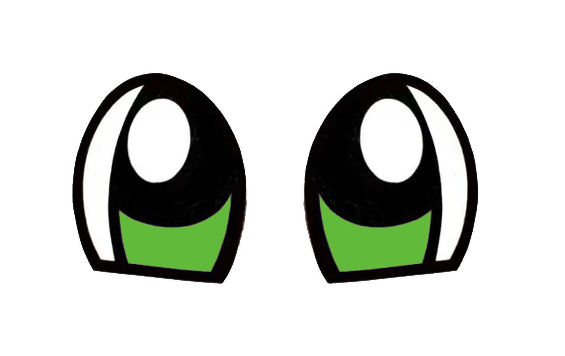 6 Pack of Kawaii Felt Eyes For Amigurumi, Monster, Multiple Sizes Available