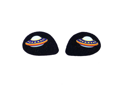 6 Pack of Space Alien Felt Eyes