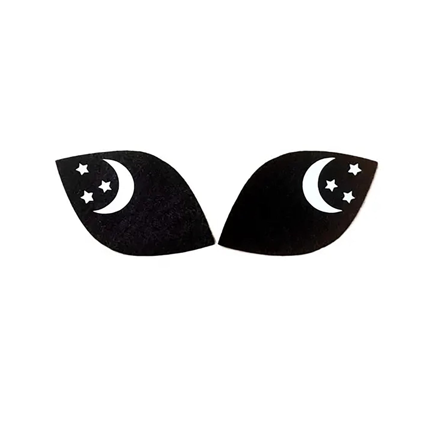 6 Pack of Alien Felt Eyes