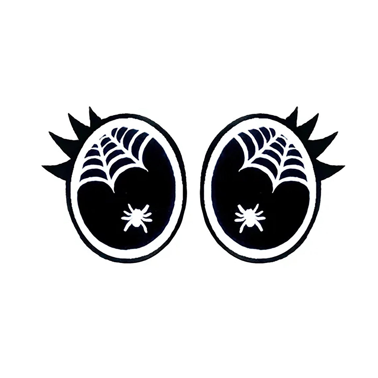 6 Pack of Halloween Felt Eyes
