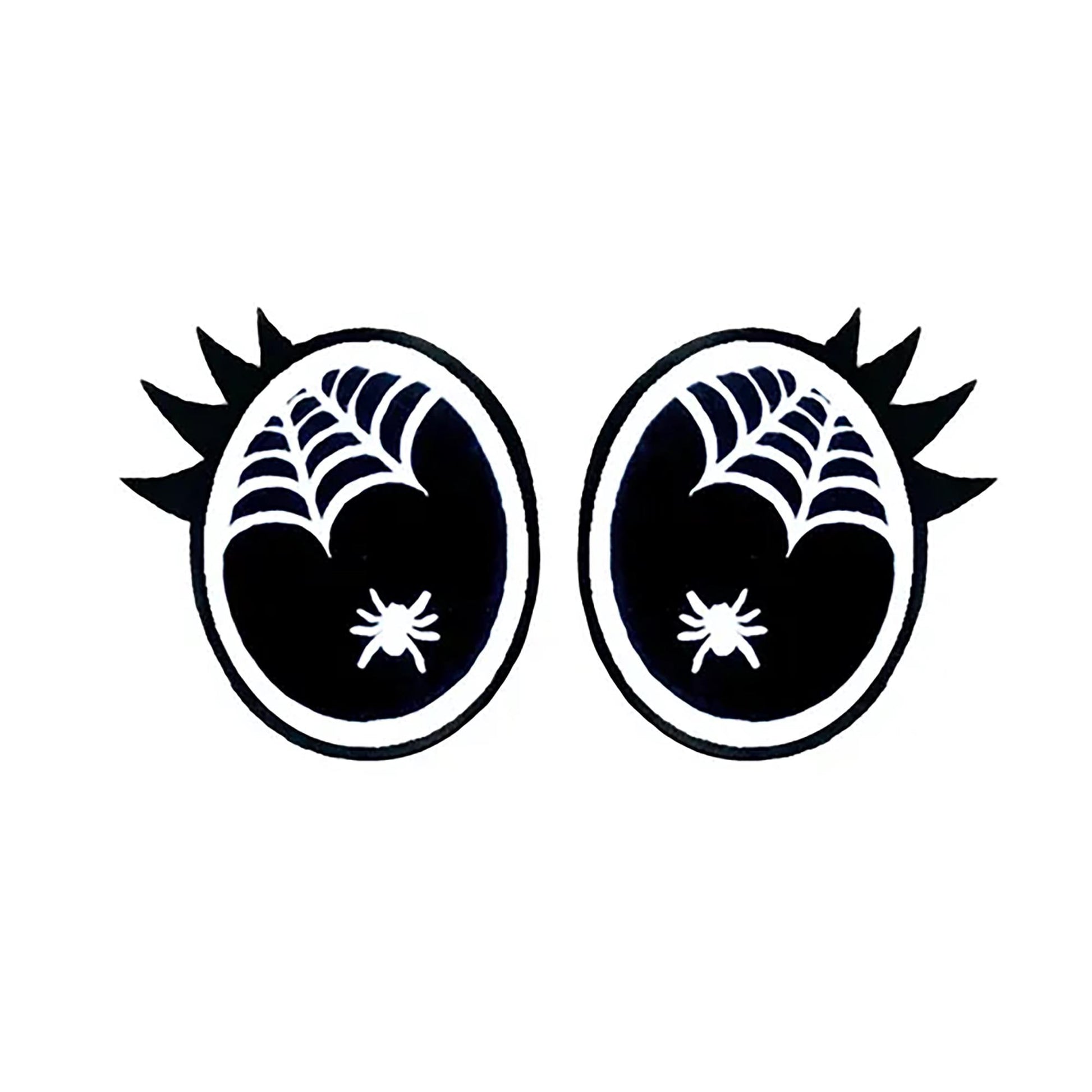 6 Pack of Halloween Felt Eyes