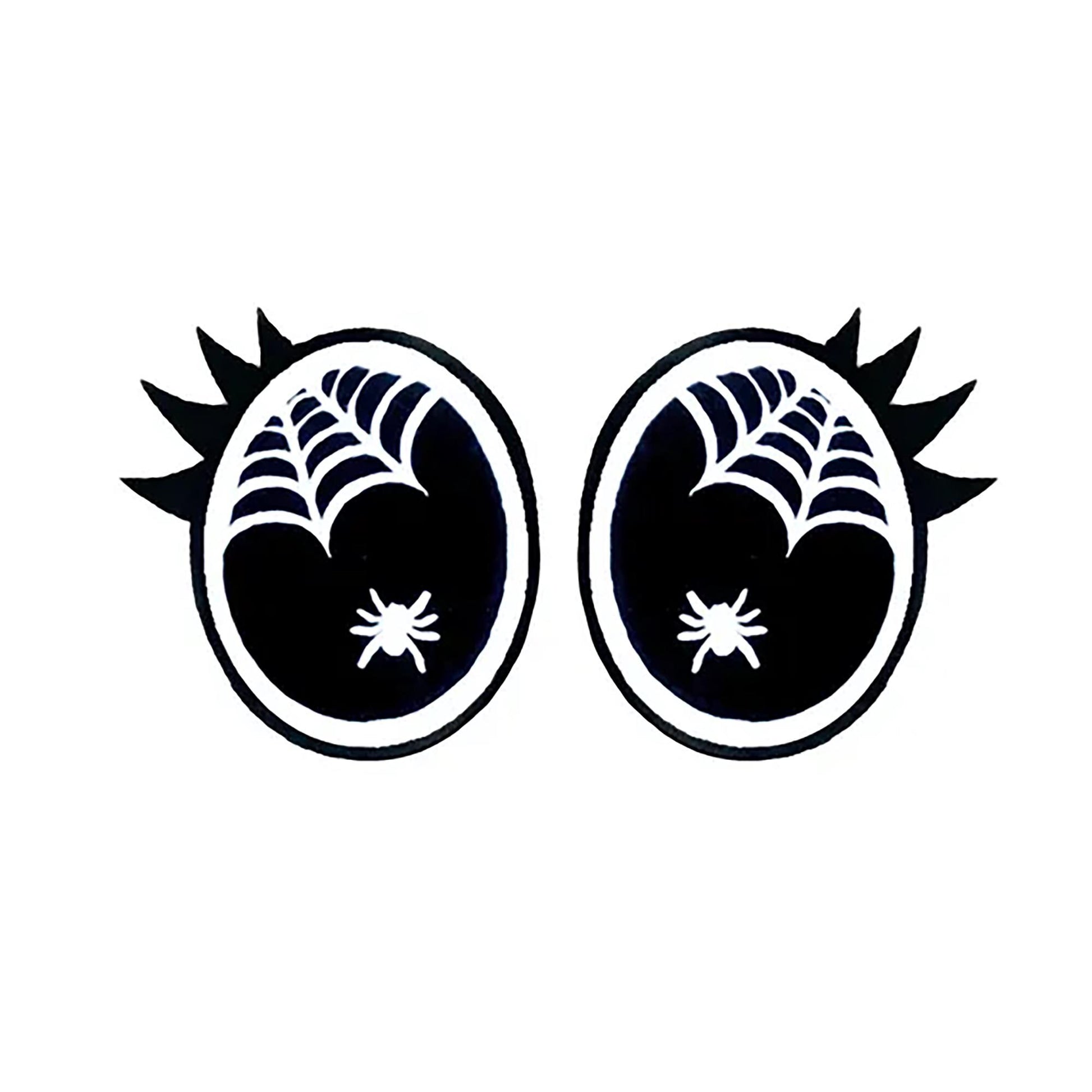 6 Pack of Halloween Felt Eyes
