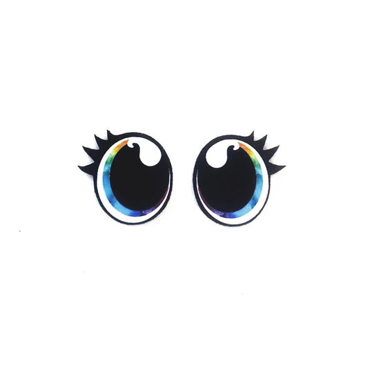 15, 25 or 50 Pack Bulk Felt Eyes for Amigurumi Multiple Sizes Available