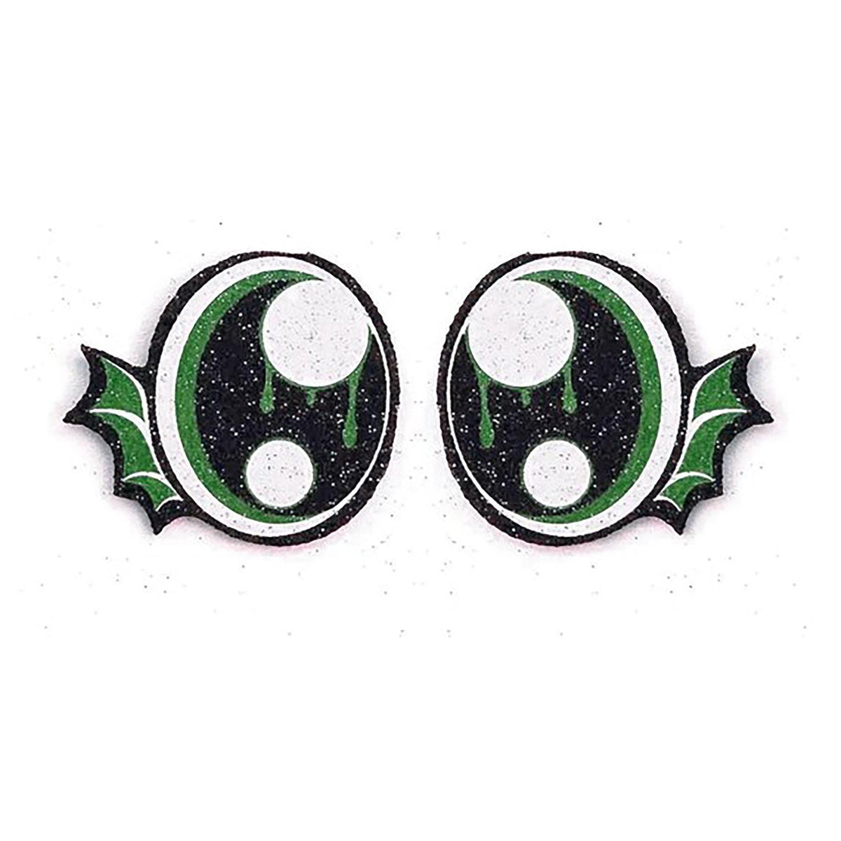 6 Pack of Halloween Bat Felt Eyes