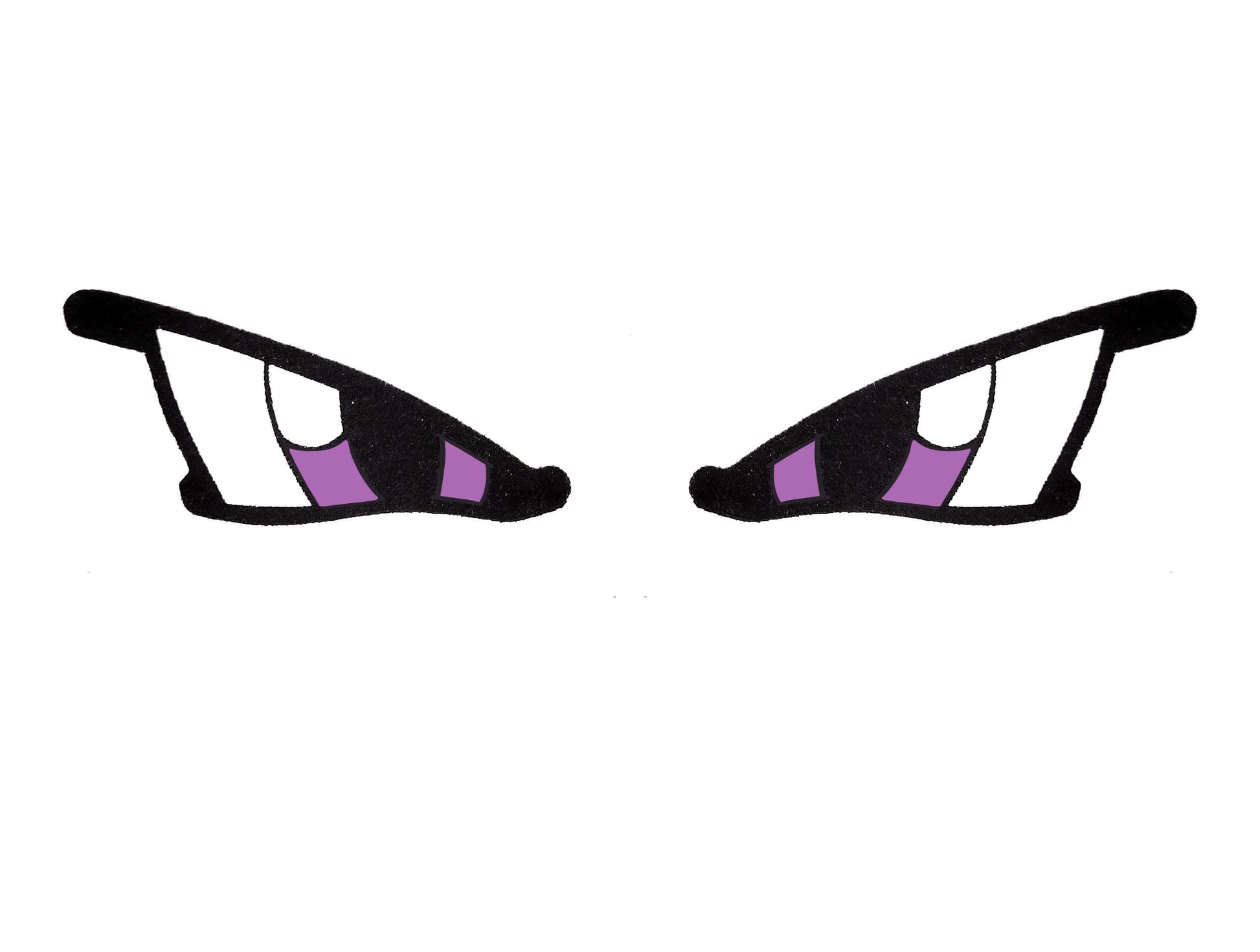 6 Pack of Kawaii Felt Eyes