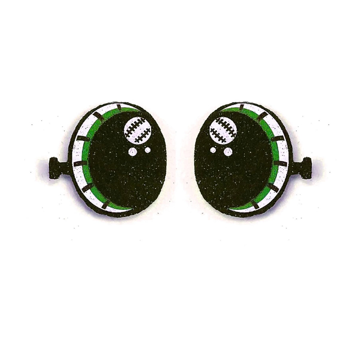 6 Pack of Halloween Monster Felt Eyes