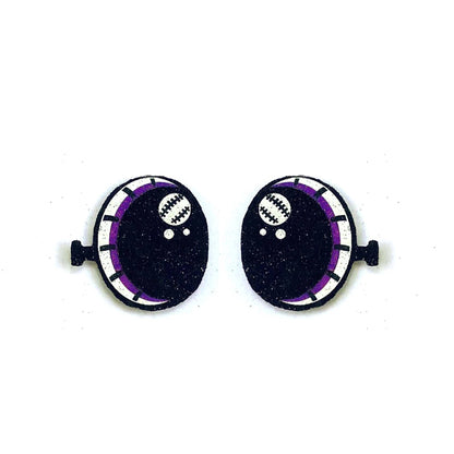 6 Pack of Halloween Monster Felt Eyes