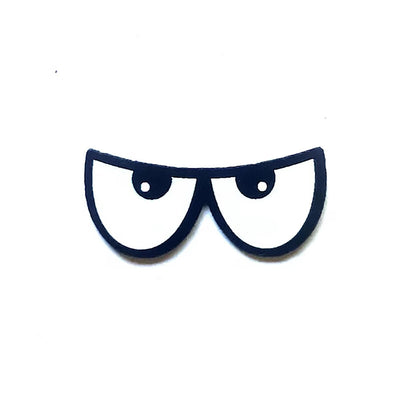6 Pack of Connected Angry Felt Eyes