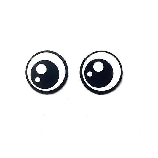 3 Pack of Round Kawaii Felt Eyes for Amigurumi Multiple Sizes Available