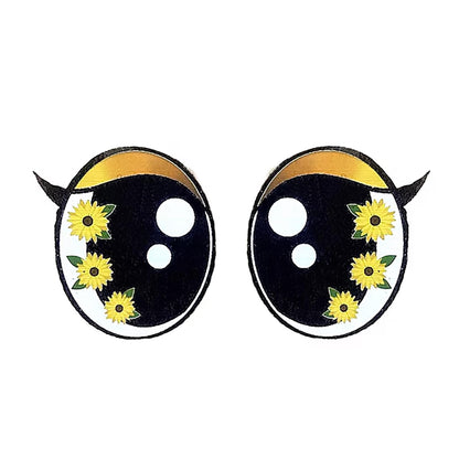 6 Pack of Sunflower Felt Eyes