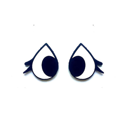 3 Pack of Pouty Felt Eyes for Amigurumi, Sad Eyes, Multiple Sizes Available