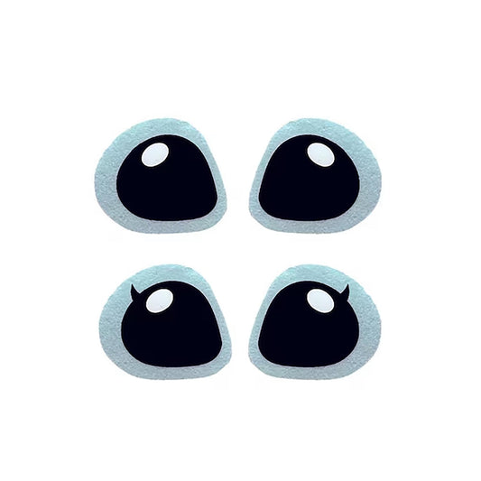 6 Pack of Alien Felt Eyes for Amigurumi, .75 to 2.5 inch , Crochet, Plushie Eyes, Hawaiian, Crafts and Dolls Multiple Sizes Available