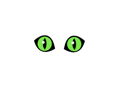 6 Pack, 3 Pack or Bulk Felt Eyes for Amigurumi, Crochet, Cat Eyes, Knit, Plushie, Glitter, Kawaii