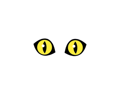 6 Pack, 3 Pack or Bulk Felt Eyes for Amigurumi, Crochet, Cat Eyes, Knit, Plushie, Glitter, Kawaii