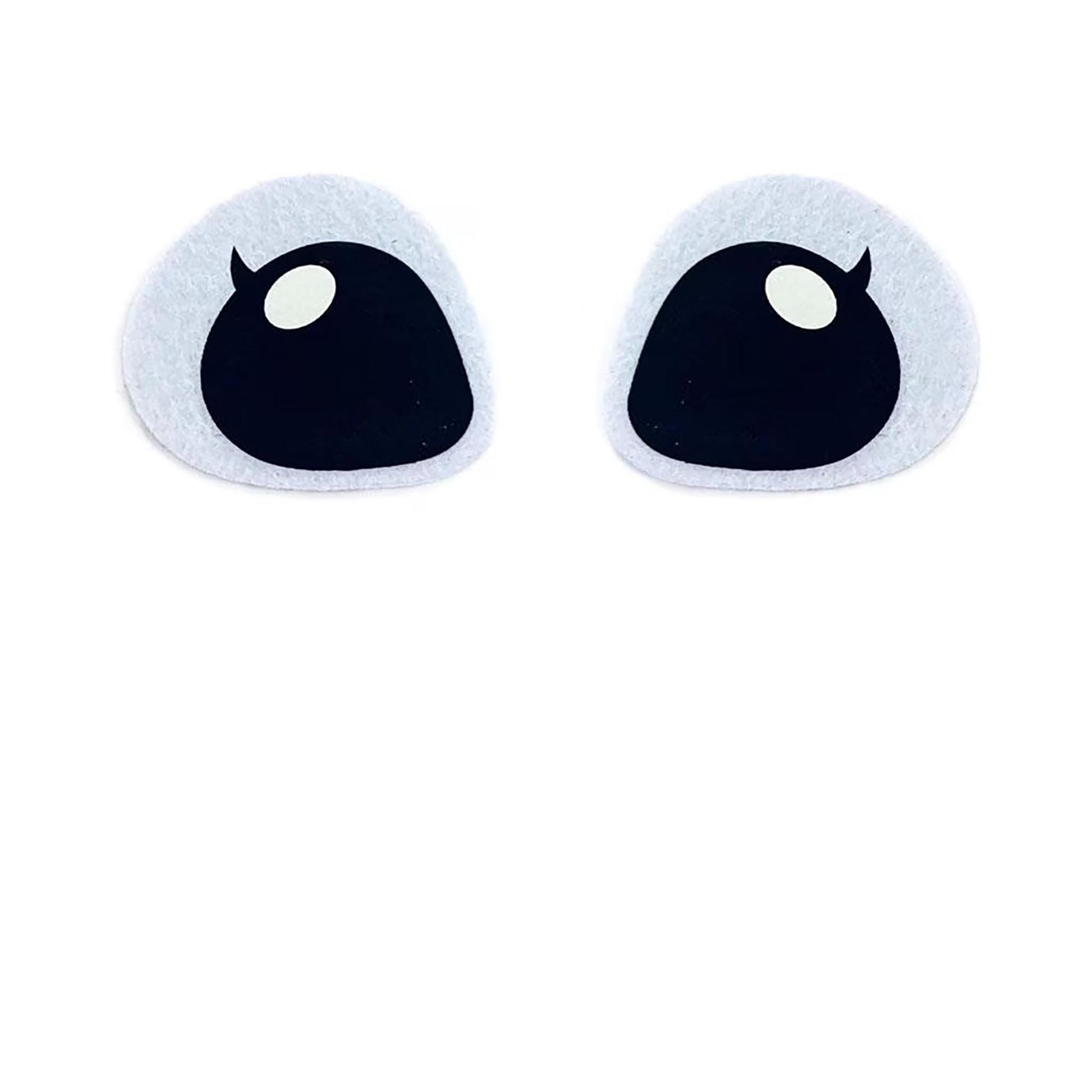 3 Pack of Felt Alien Faces for Amigurumi, Crochet, Plushie, Eyes, Crochet, Knit, Plushie, Face Set