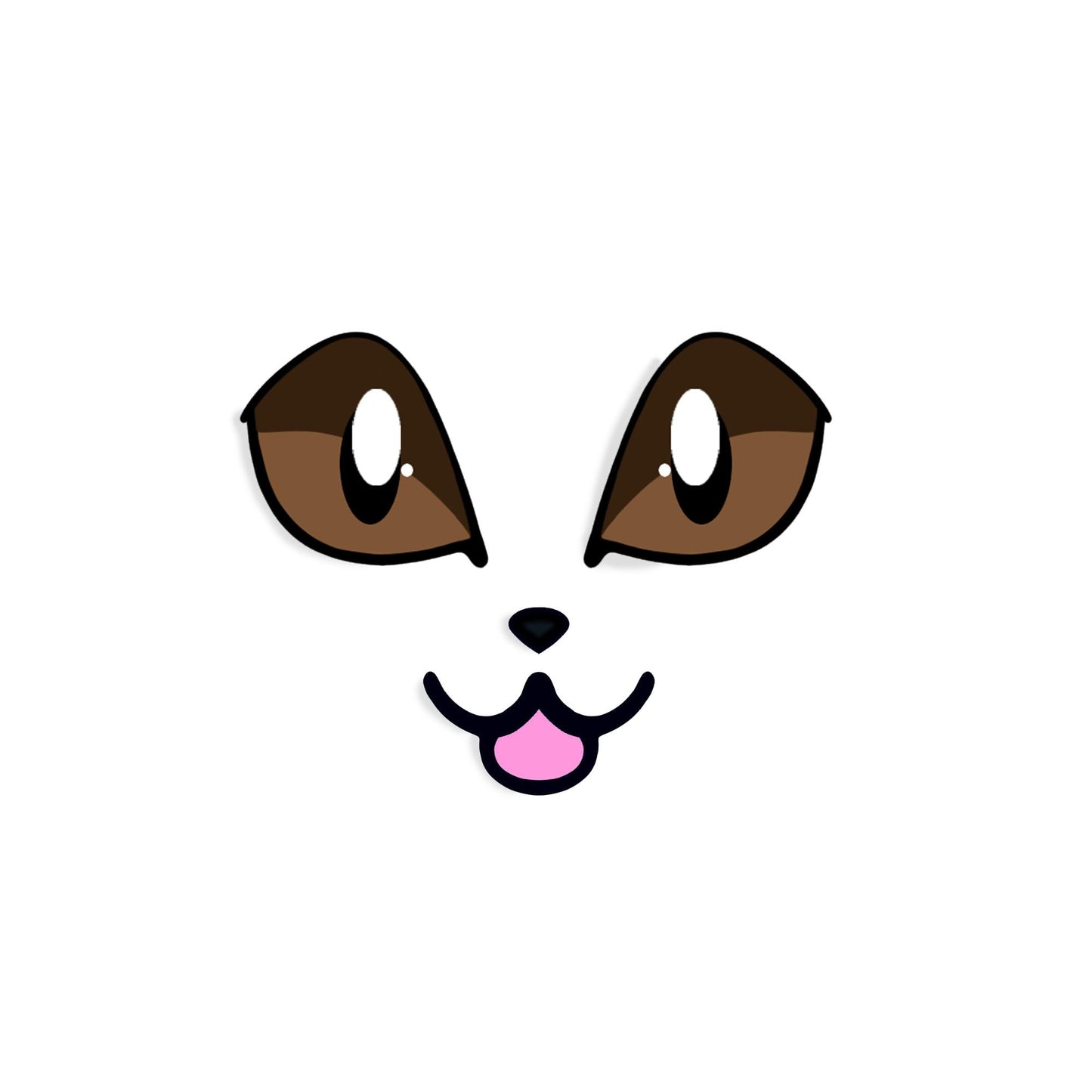 3 Pack Felt Face for Amigurumi, Eyes, Nose, Mouth - Crochet Plushie, Craft Supply