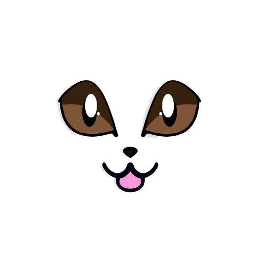 3 Pack Felt Face for Amigurumi, Eyes, Nose, Mouth - Crochet Plushie, Craft Supply