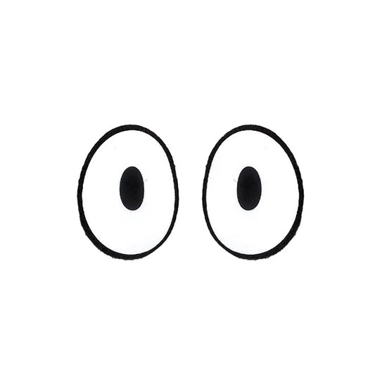 15, 25 or 50 Pack Bulk Felt Eyes for Amigurumi Multiple Sizes Available