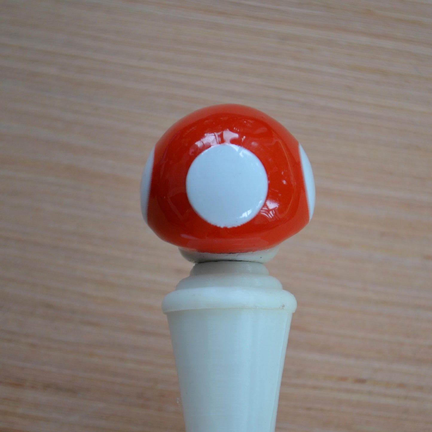 Ergonomic Crochet Hook, Chunky, Handle, Cute, Mushroom, Custom Crochet Tool, Tapered or Inline, Hand Pain Relief