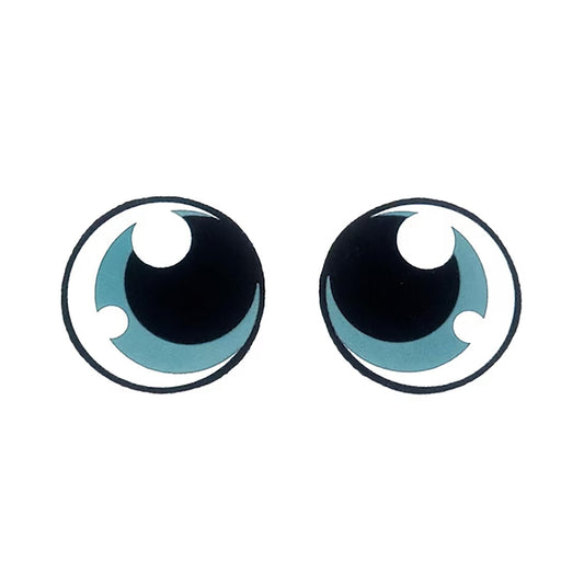 15, 25 or 50 Pack Bulk Felt Eyes for Amigurumi Multiple Sizes Available