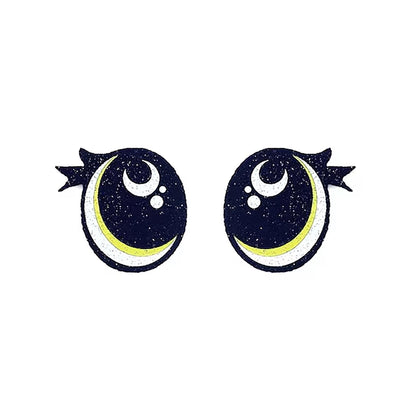 6 Pack of Christmas Meanie Felt Eyes