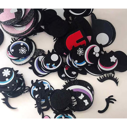 10 Pack of Random Felt Eyes for Crochet Plushies: Kawaii Amigurumi
