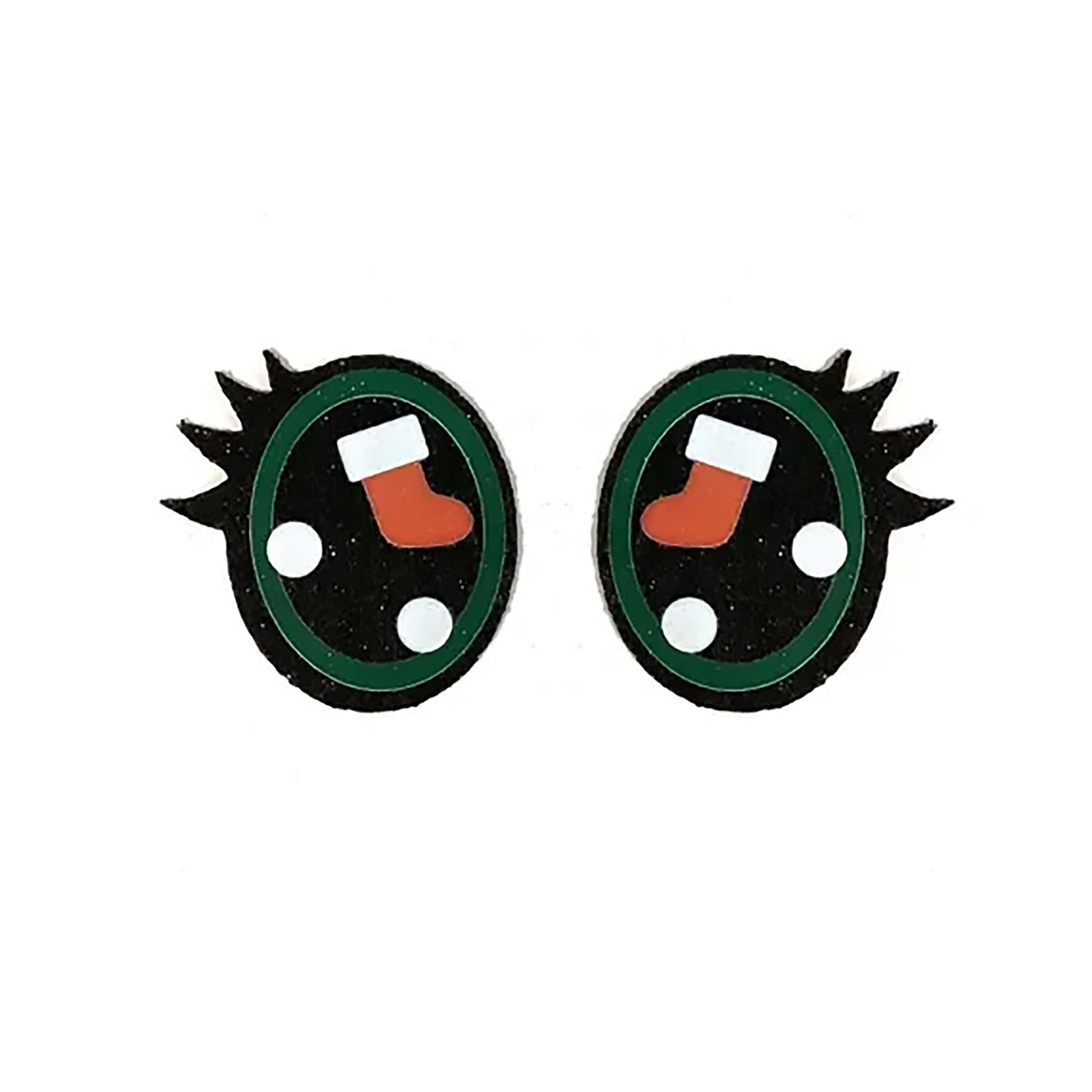 6 Pack of Christmas Stocking Felt Eyes