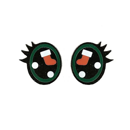 6 Pack of Christmas Stocking Felt Eyes