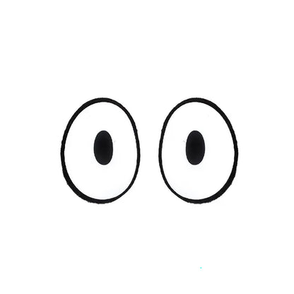 6 Pack of Puppy Felt Eyes