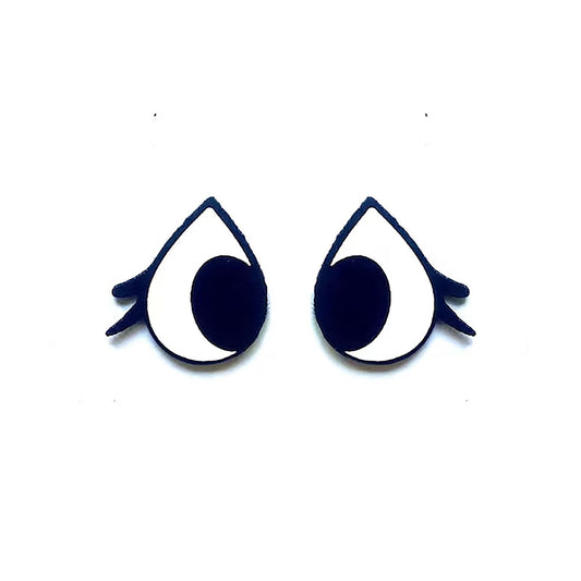 3 Pack of Pouty Felt Eyes for Amigurumi, Sad Eyes, Multiple Sizes Available